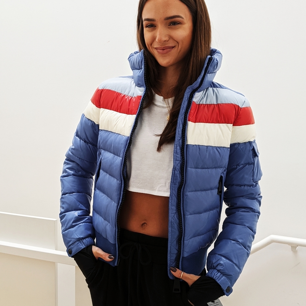 SAM. Starburst Down Bomber Jacket